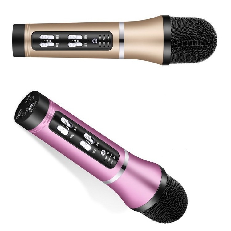 Combo Micro C25, Giá Đỡ Đèn 3in1, Tặng Tai Nghe - Mic C25 Livestream Hát Karaoke Giả Giọng Cực Hay New 2020