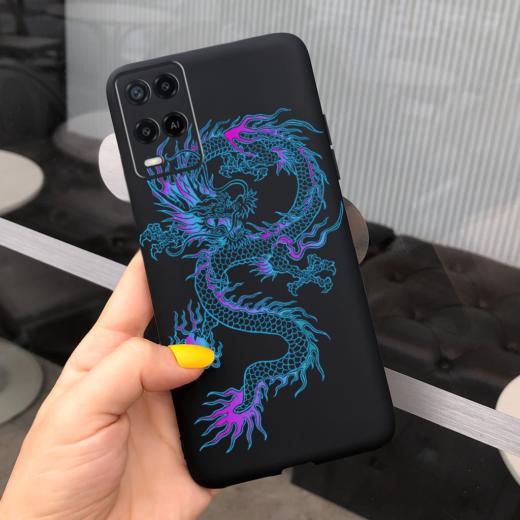 Ốp Điện Thoại TPU Dẻo In Họa Tiết Phong Cách Thời Trang Cho OPPO A54 4G CPH2239 OppoA54 A 54 2021