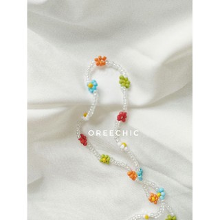 Choker hạt cườm bling