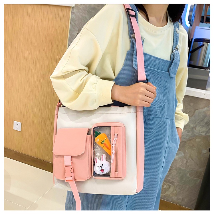 Balo đeo vai IELGY sức chứa lớn siêu nhẹ dành cho học sinh