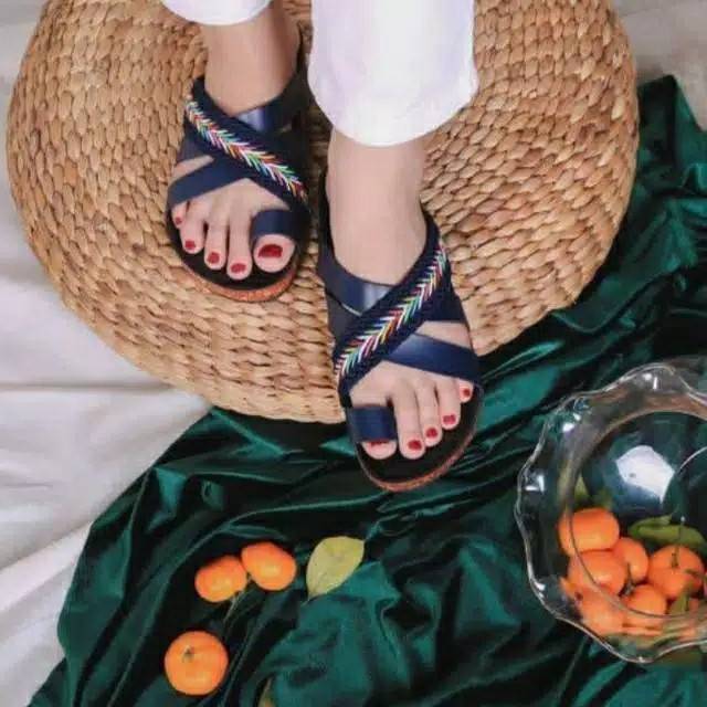 Giày Sandal Handmade Xinh Xắn Theo Phong Cách Vintage
