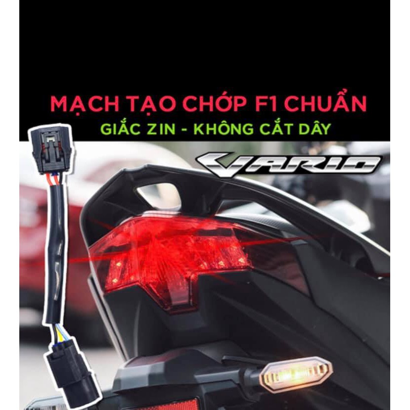 Mạch đèn hậu Stop F1 Vario Click 2018 - 2019 gắn như ZIN, jack ZIN chống nước siêu bền . DoChoiXeMay