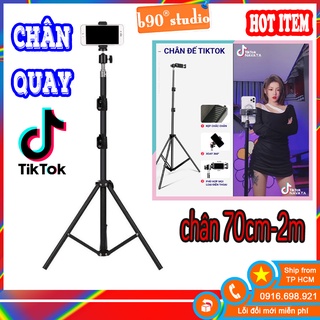 Cây live tik tok livestream chân đứng 2m bi cầu q29 kẹp điện thoại HẠ THẤP ĐƯỢC XUỐNG 80CM