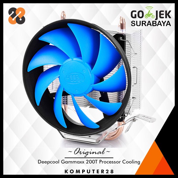 Quạt Tản Nhiệt Làm Mát Cho Cpu Máy Tính Deepcool Gammaxx 200t