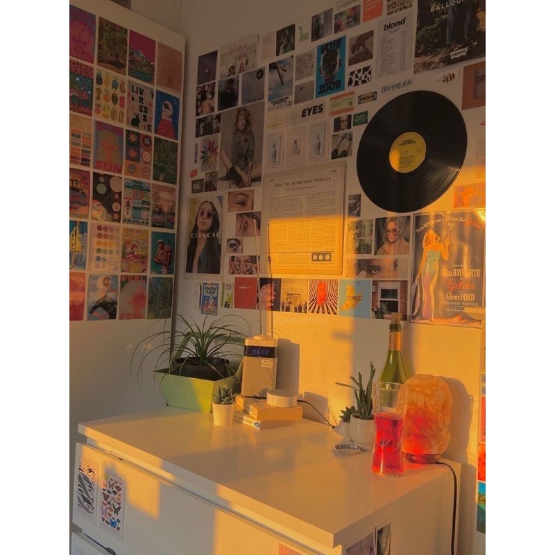 Sticker hình lột dán trang trí tường decor phòng ngủ