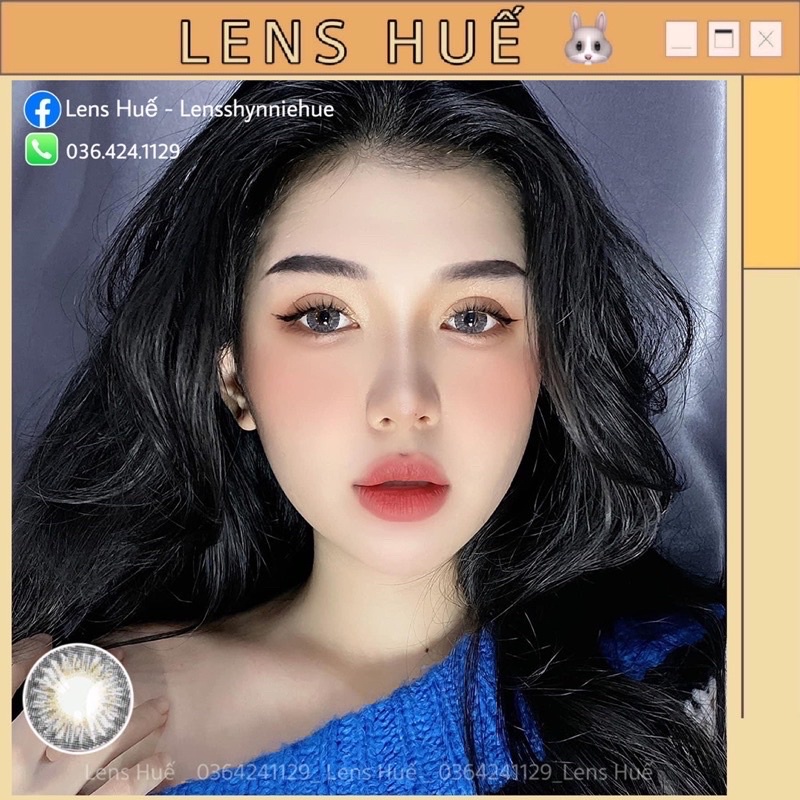 10MẪU LENS HÀN SONA KHÔNG ĐỘ