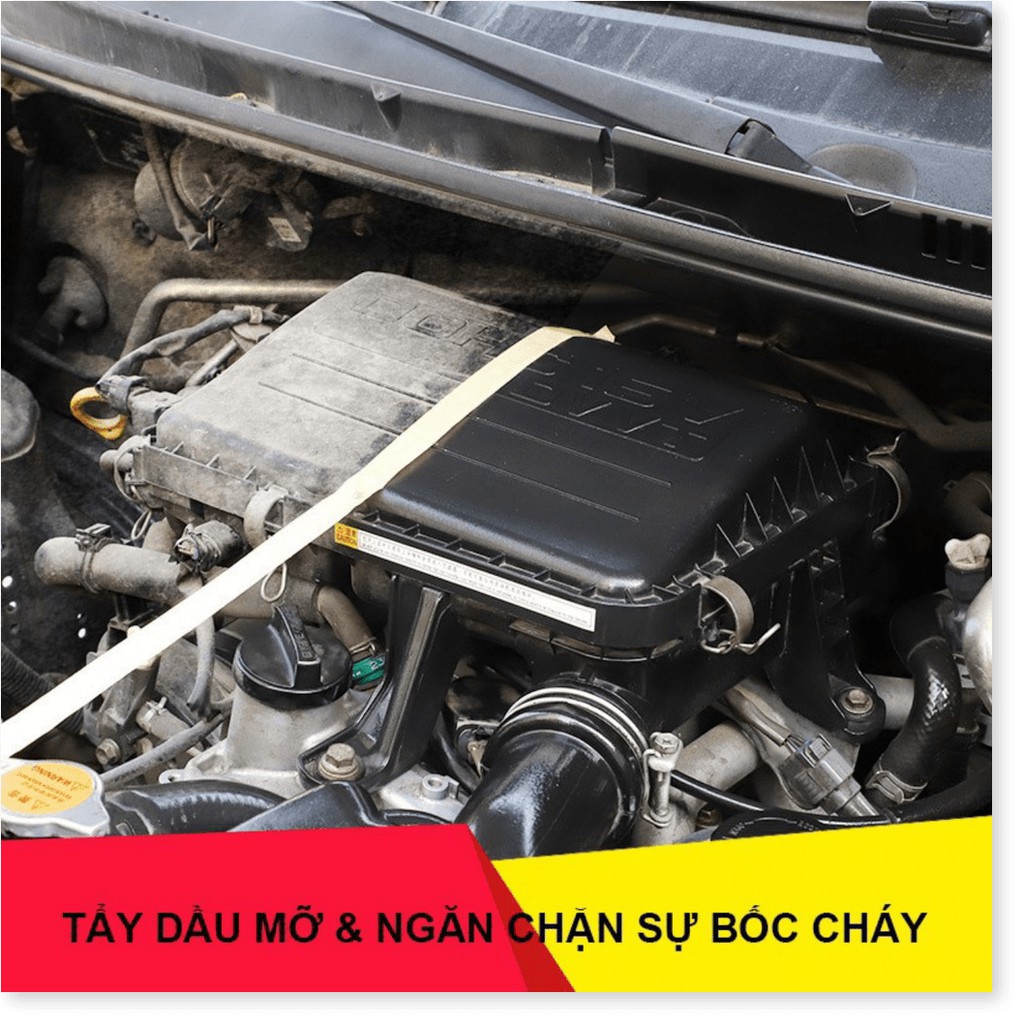 🆕 Bộ vệ sinh khoang máy ô tô ENGINE COMPARTMENT CLEANER 500ML