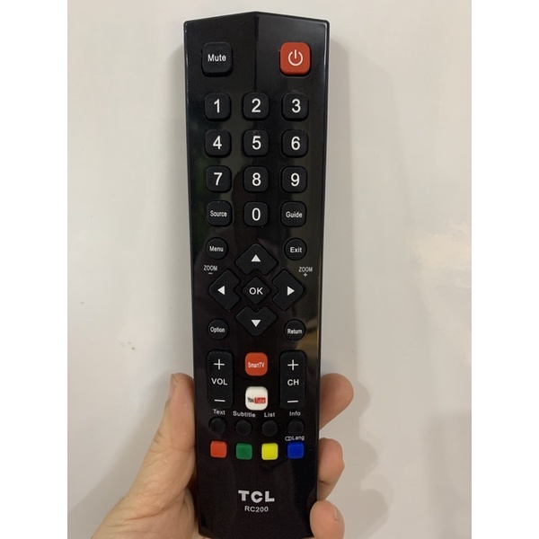 Điều khiển TV Smart -YouTube TCL mã RC 200-Bh đổi mới