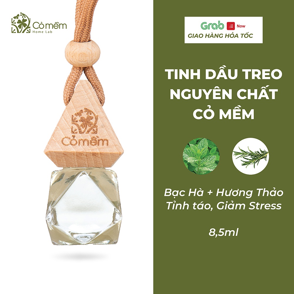 Tinh Dầu Treo Hương Cỏ Thơm Thiên Nhiên Nguyên Chất Sảng Khoái Tinh Thần Cỏ Mềm 8,5ml