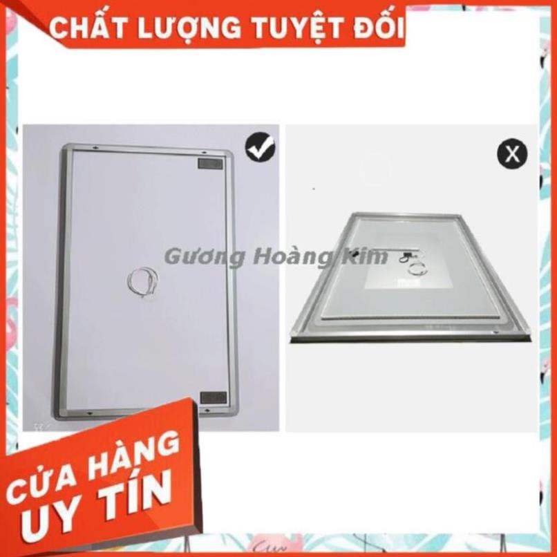 Gương toàn thân đèn led trang điểm treo tương dán tường cảm ứng thông minh kích thước 50x160 cm - guonghoangkim mirror
