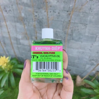 Dầu khuynh diệp của mỹ mẫu mới