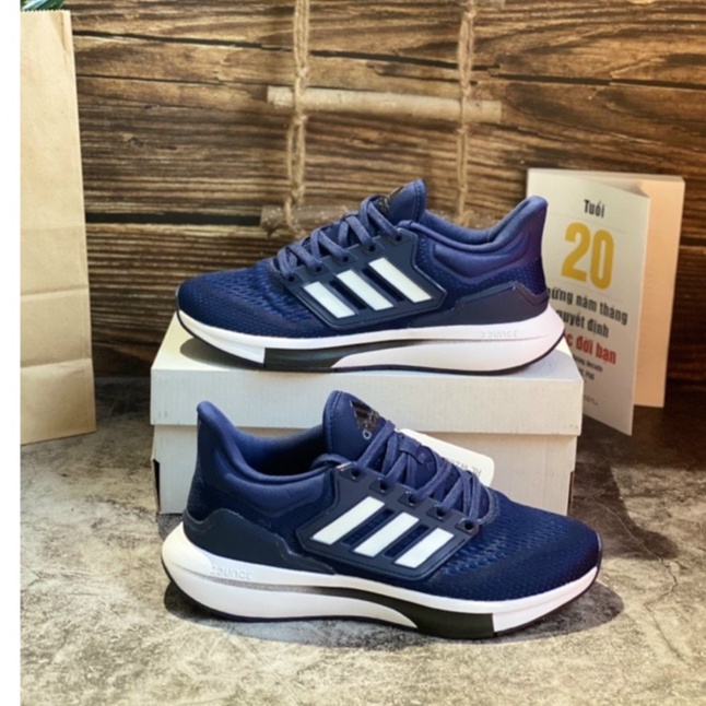 Giày Running shoes eq21 xanh than hàng cao cấp - Best quality