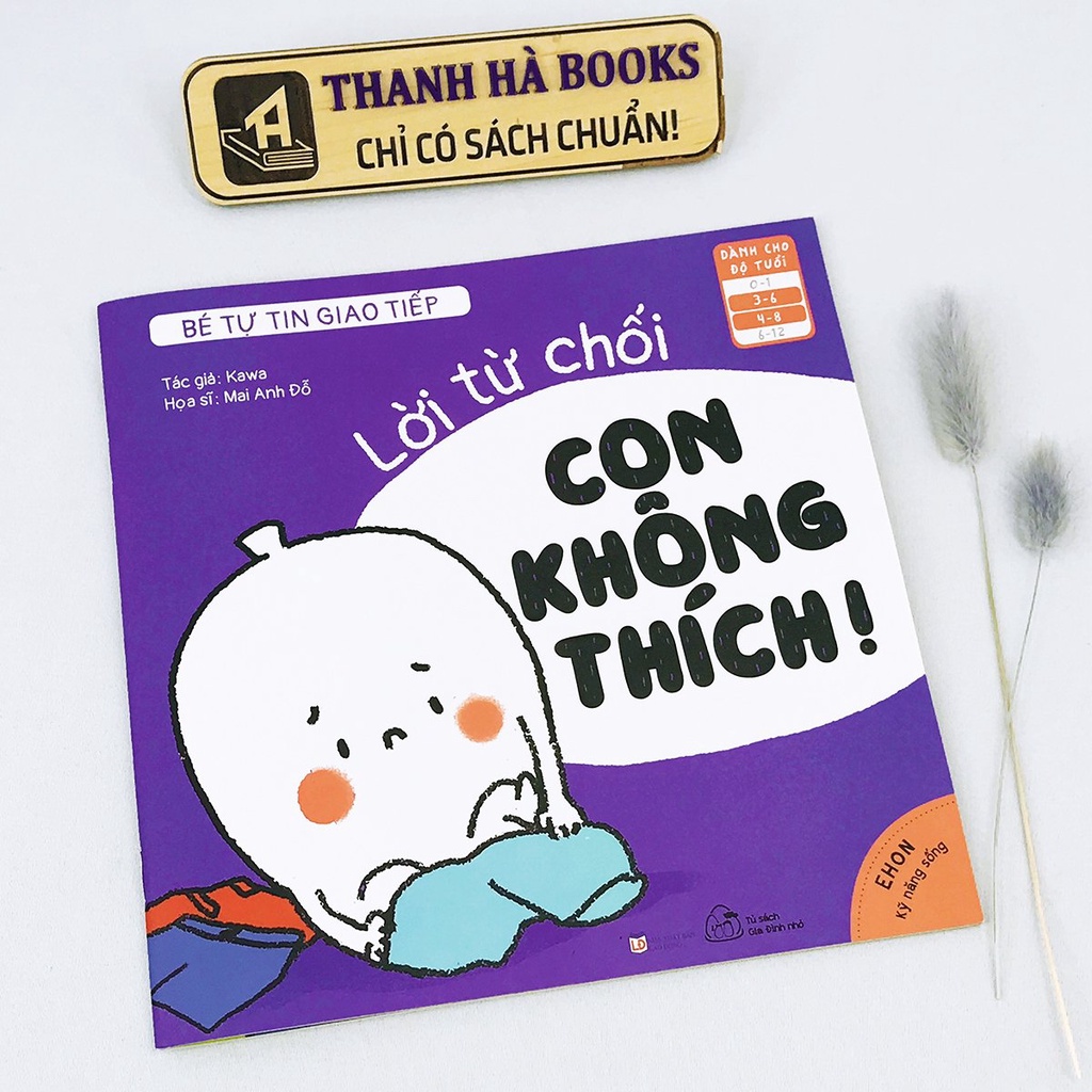 Sách - Ehon Bé Tự Tin Giao Tiếp (3-8t) - lẻ tùy chọn