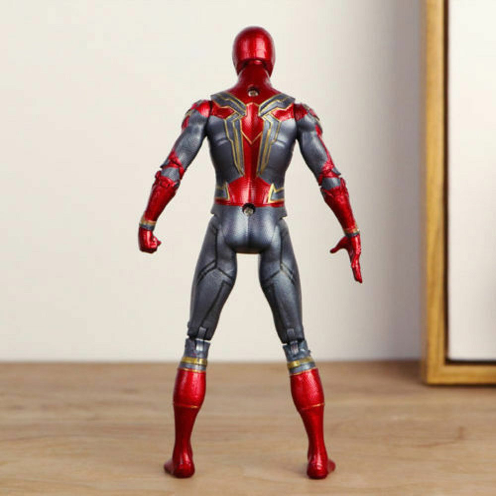 Details about  Avengers 3 Infinity War Iron Spiderman 6" Spider-Man Action Figure Toys Gifts UK