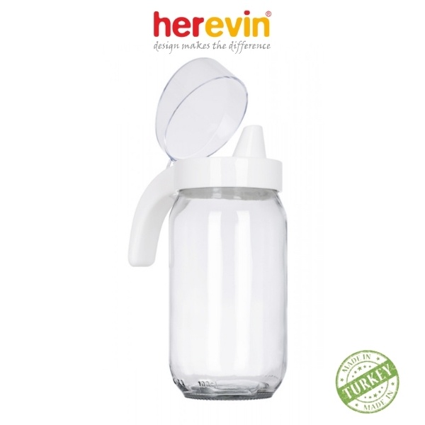 Bộ 2 Bình Rót Dầu Thủy Tinh Herevin 1L - HUGI151181-205