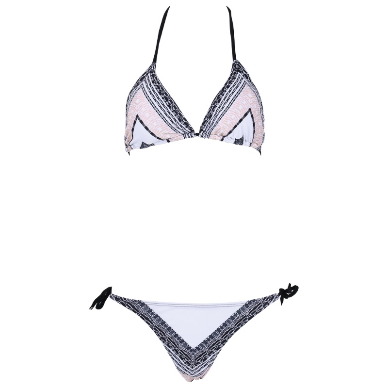 Bộ Bikini Hai Mảnh Nâng Ngực In Họa Tiết Hoa Quyến Rũ Cho Nữ