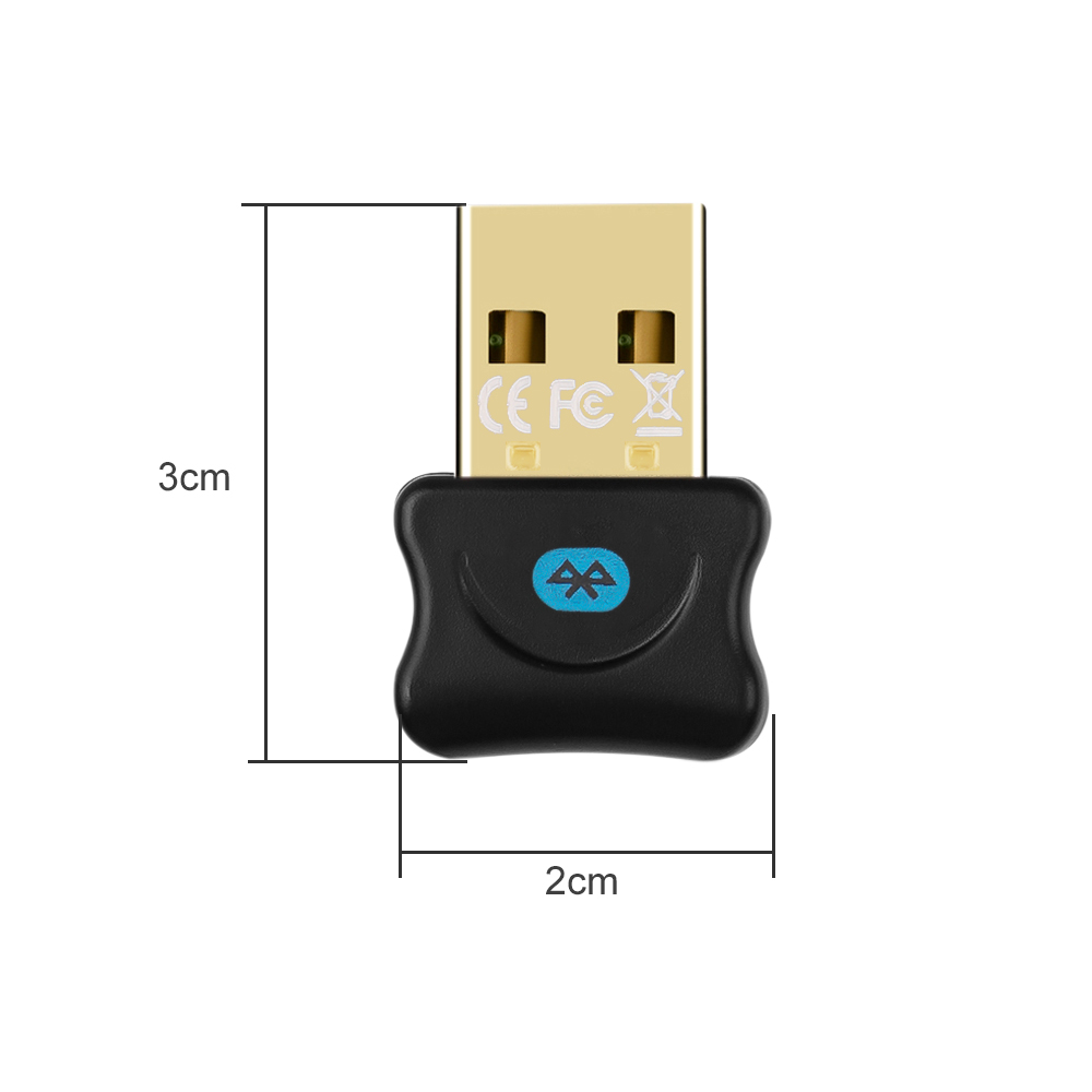 Usb Thu Phát Tín Hiệu Bluetooth 5.0 Mini Không Dây Cho Pc Laptop