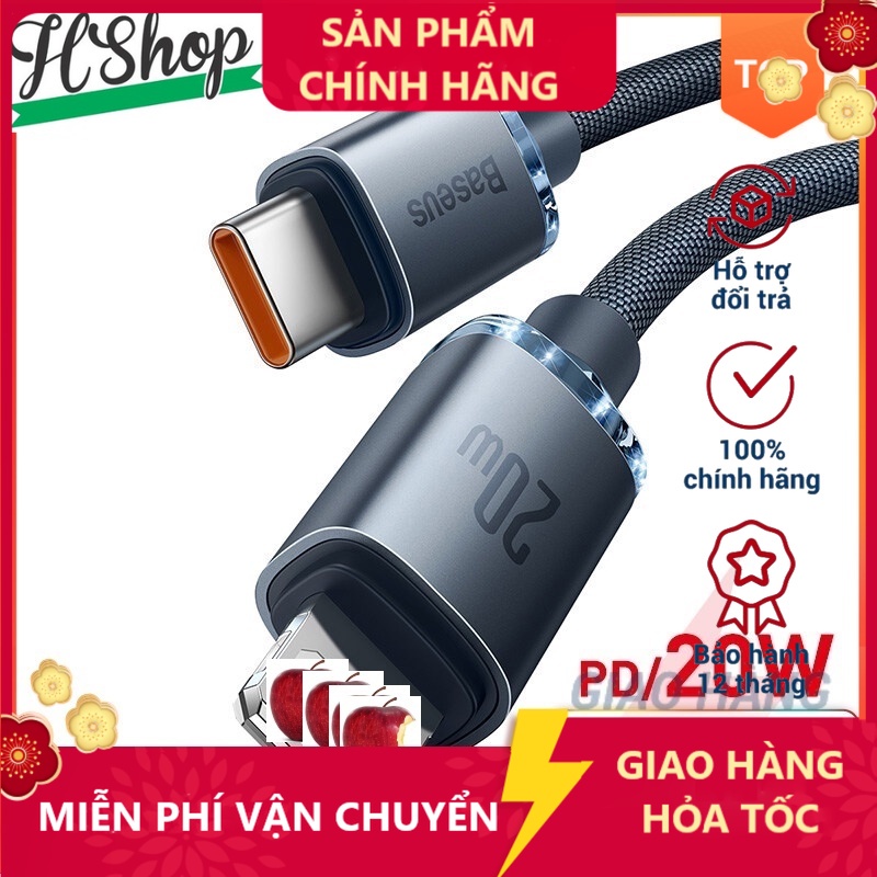 [PD 20W]Dây cáp sạc/đồng bộ dữ liệu PD 20W cổng USB C to cho IP11 Pro - [HSHOP]