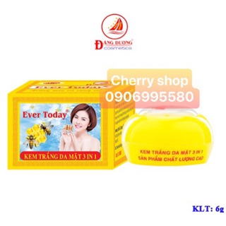 KEM TRẮNG DA MẶT 3 IN 1 EVER TODAY (6G) đủ giấy