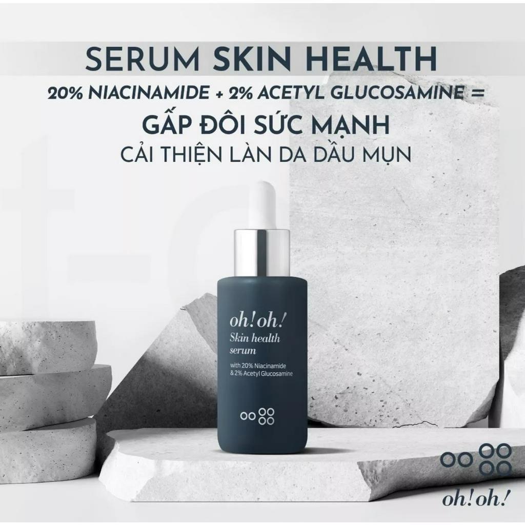 Serum Niacinamide 20% Oh! Oh! dưỡng sáng da, giảm thâm nám, thu nhỏ lỗ chân lông
