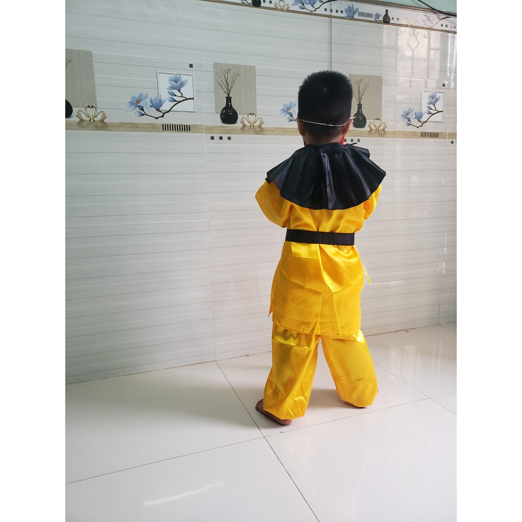 Set đồ tề thiên giá rẻ, bộ khỉ cho bé ,mặt nạ khỉ chưa kèm gậy
