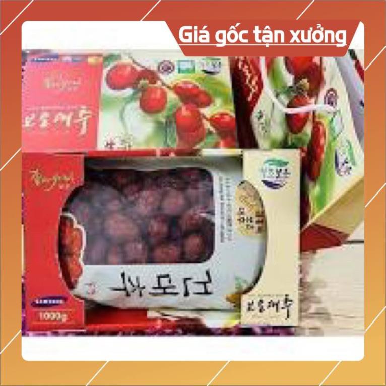 [SAN] [CHỈ BÁN LOẠI 1 TO CHUẨN HÀN] TÁO ĐỎ BOEUN JUJUBE HÀN QUỐC FULL BOX 1KG [QUÀ TẶNG SIÊU Ý NGHĨA CHO NGƯỜI THÂN] .