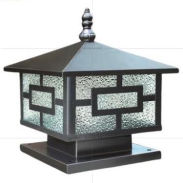 Đèn trụ cổng: Đèn ngoài trời D350 mái trơn