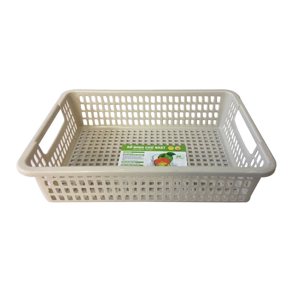 Rổ chữ nhật TỰ LẬP - 35cm