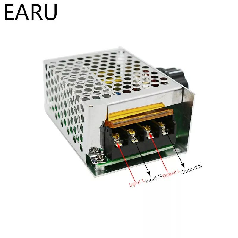 Dimmer điều khiển tốc độ động cơ AC 220V - 4000W điều khiển nhiệt độ khò, máy bơm nước, máy ấp