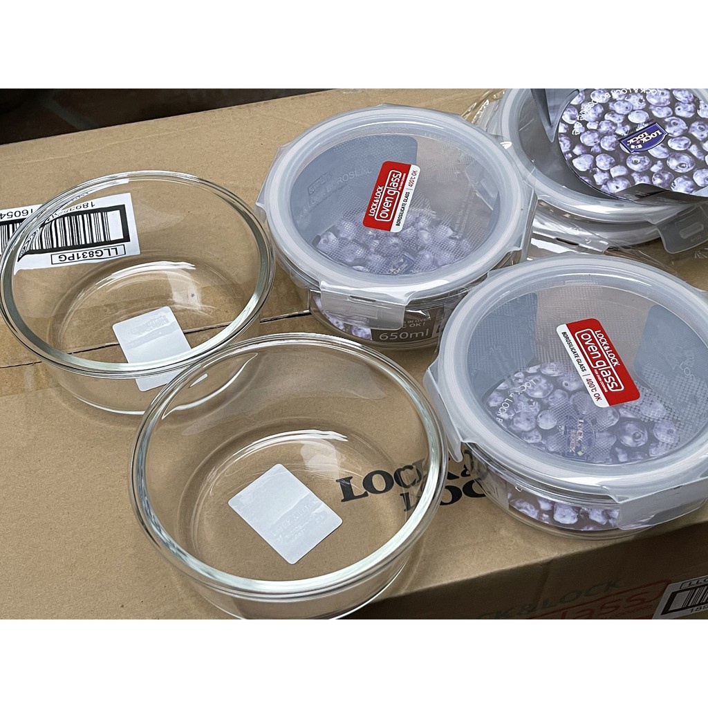 Hộp Thủy Tinh Chịu Nhiệt Có Nắp Gập Lock&Lock LLG831 Hàng Chính Hãng Dung Tích 650ml | BigBuy360 - bigbuy360.vn