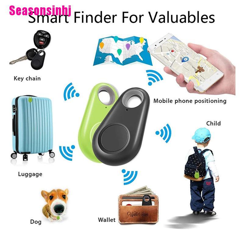 【Seasonsinhj】Pet Smart GPS Tracker Mini -Lost Waterproof Bluetooth Locator Trac