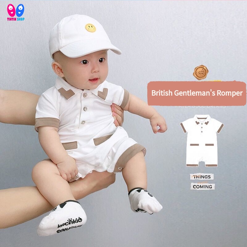 Body đùi Áo liền quần Bộ body cho bé trai, bé gái sơ sinh 100% cotton cao cấp SLH26