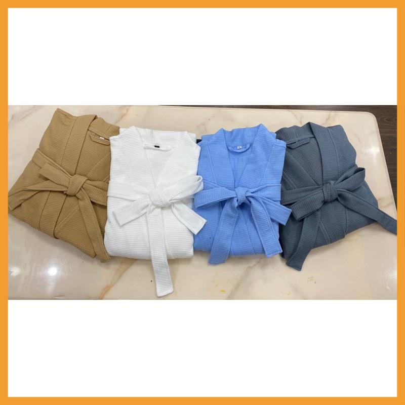 Áo choàng khách sạn nam nữ chất liệu cotton mang lại cảm giác dễ chịu cho người mặc