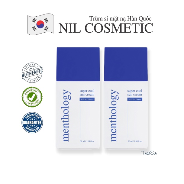 Kem Chống Nắng Menthology Super Cool Sun Blok SPF50+/PA++++ 50ml