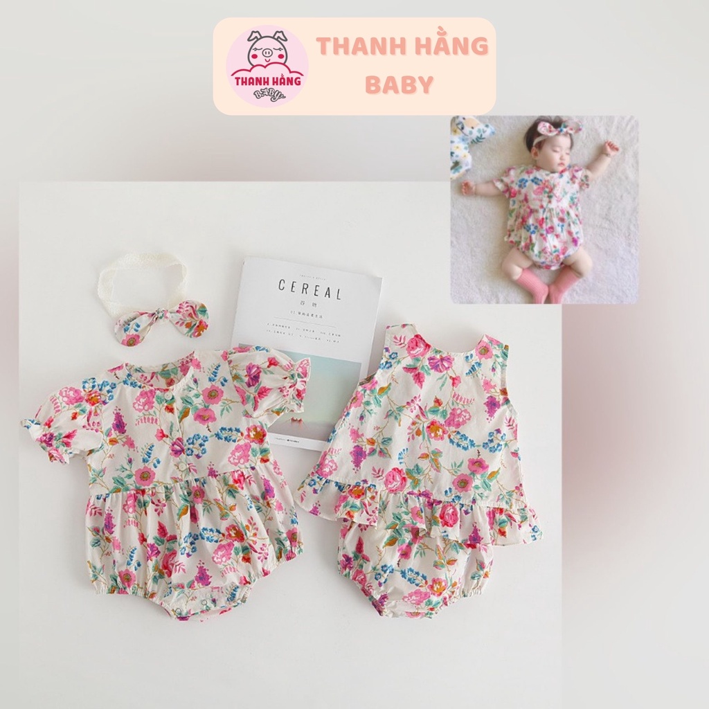 Quần Áo Bé Gái, Đồ Bộ Cho Bé Thanh Hằng Baby 5 Đến 13 Kg