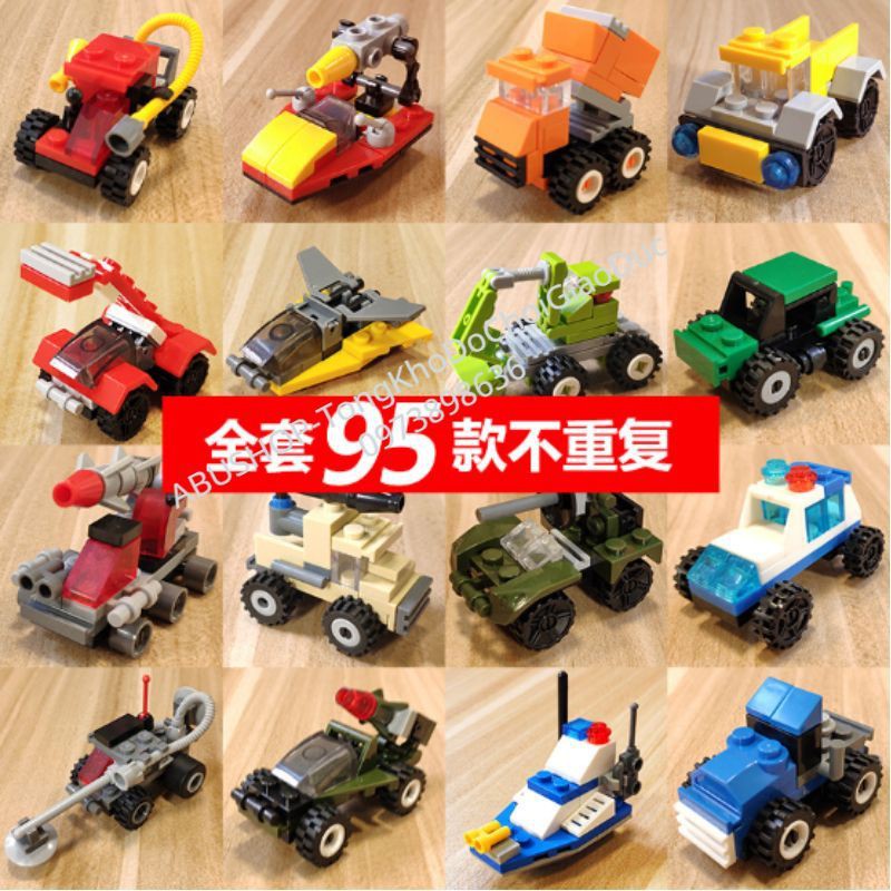 Lego mini - Lego giá rẻ có nhiều mẫu ô tô máy bay các loại cho bé A200