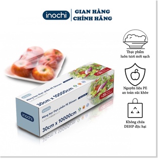 Màng bọc đồ ăn thực phẩm cao cấp 30*10000 cm PE Shinsen Inochi bảo quản thực phẩm tươi sạch loại
