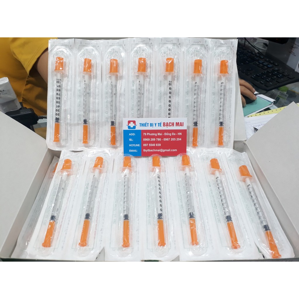 ✔️️️Bộ 10 cây bơm tiểu đường (u40 vạch)