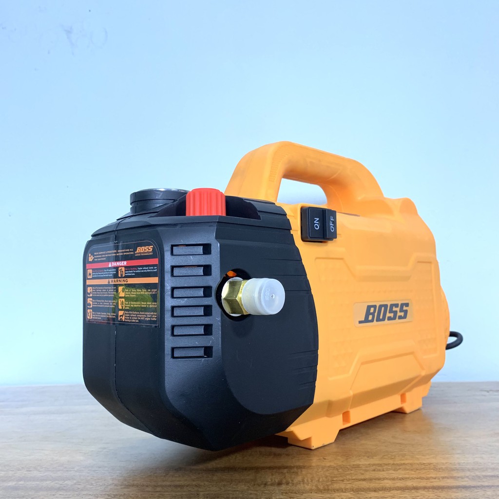 Máy Rửa Xe BOSS 3000W - ĐỒNG 100% - Chỉnh Áp - Tặng đủ phụ kiện