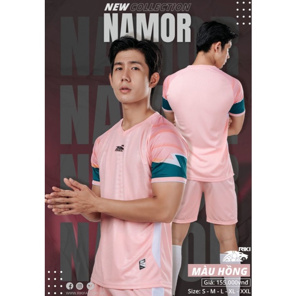 Quần áo đá bóng không logo Riki Namor