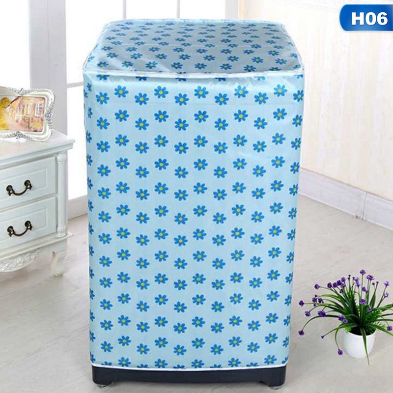 Vải bạt phủ máy giặt tự động chống thấm nước và bụi bẩn tiện dụng