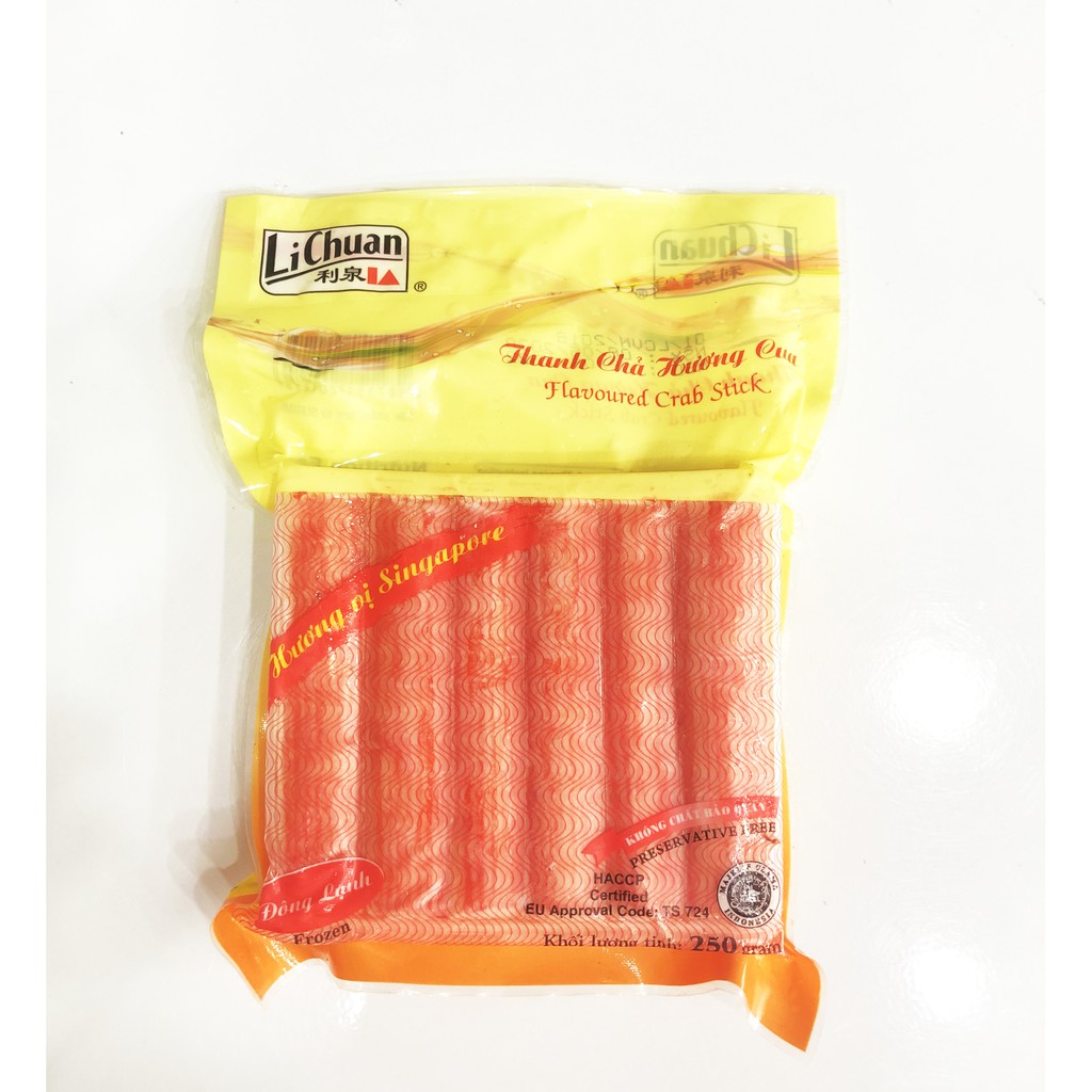 Thanh Cua LiChuan Singapore gói 250g