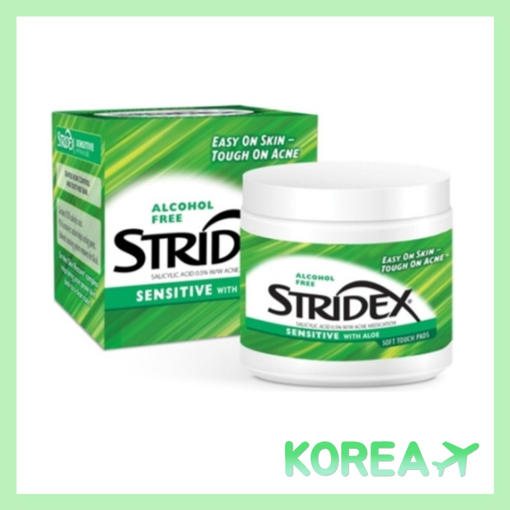 [Hàng mới về] Set 55/90 miếng bông STRIDEX tẩy tế bào chết chăm sóc cho da nhạy cảm