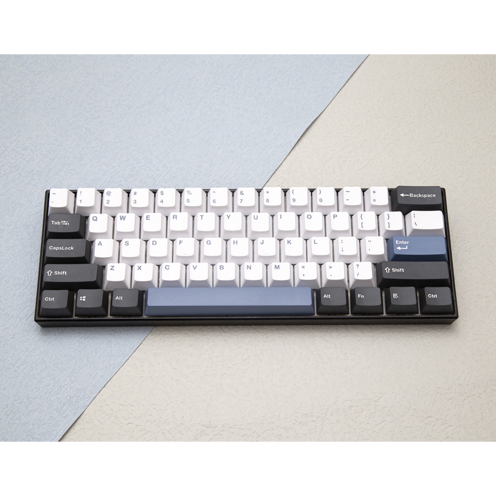 Arctic Keycap Cấu hình OEM 135 Phím Bàn phím cơ PBT Double Shot Keycaps