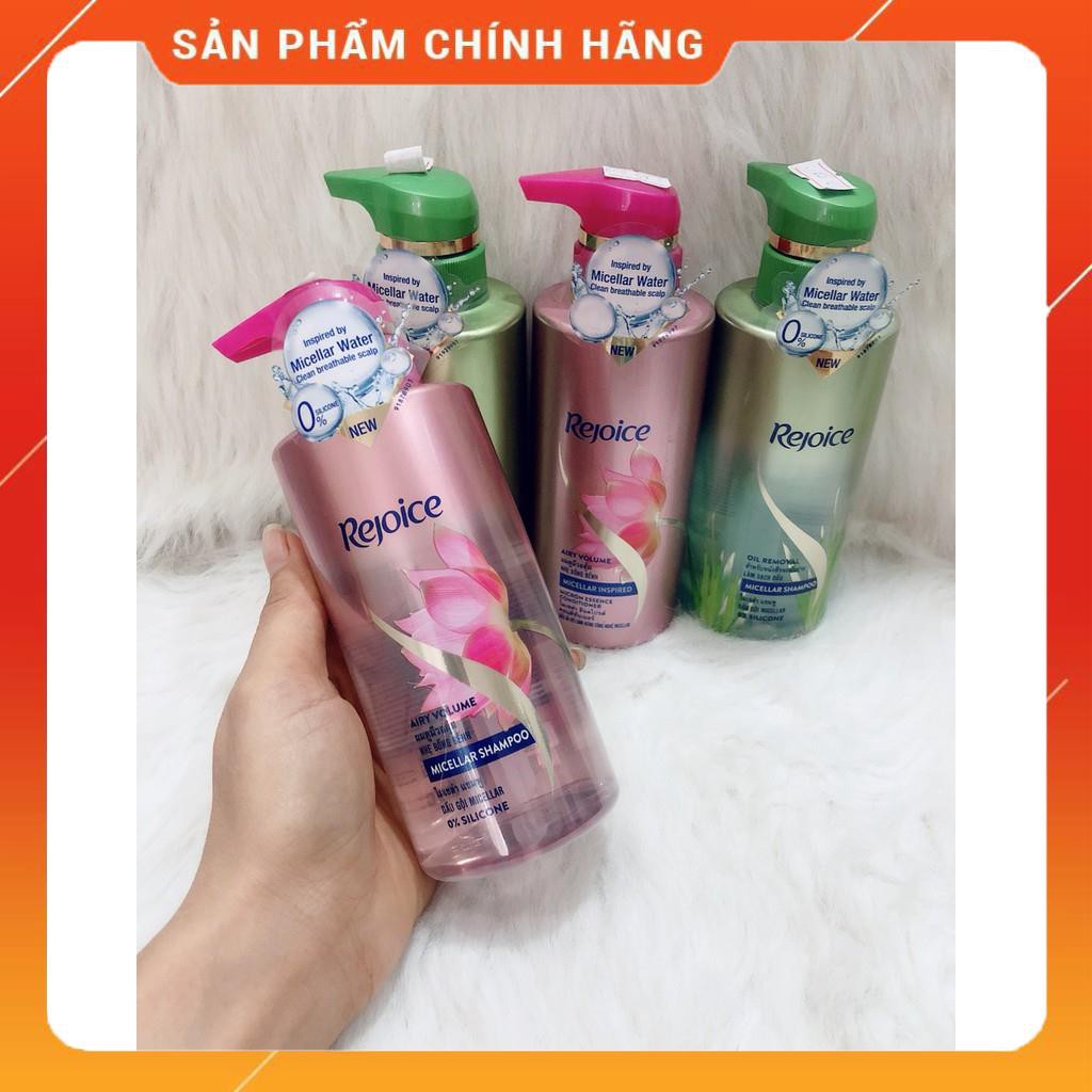 Dầu gội Rejoice Micellar Nhẹ Bồng Bềnh + Dầu Gội Rejoice Micellar Làm Sạch Dầu