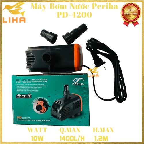 Máy Bơm Nước Periha PD-4200  - Máy Bơm Periha PD4200 Lọc Nước Cho Hồ Cá Cảnh