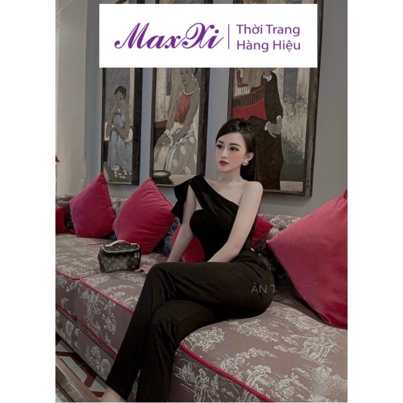 Sét Áo Trễ Vai Mix Cùng Quần Ống Côn Cho Nữ