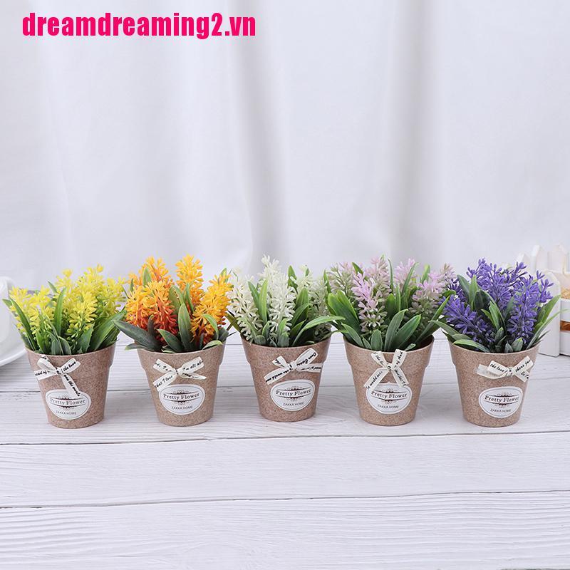 Bộ 2 Chậu Cây Bonsai Giả Mini Xinh Xắn