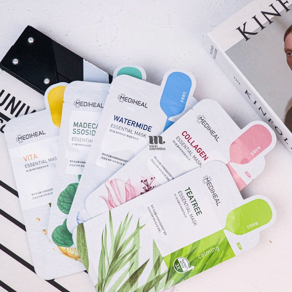 (new) Mặt nạ giấy thuần chay Mediheal mẫu mới nhất 2022