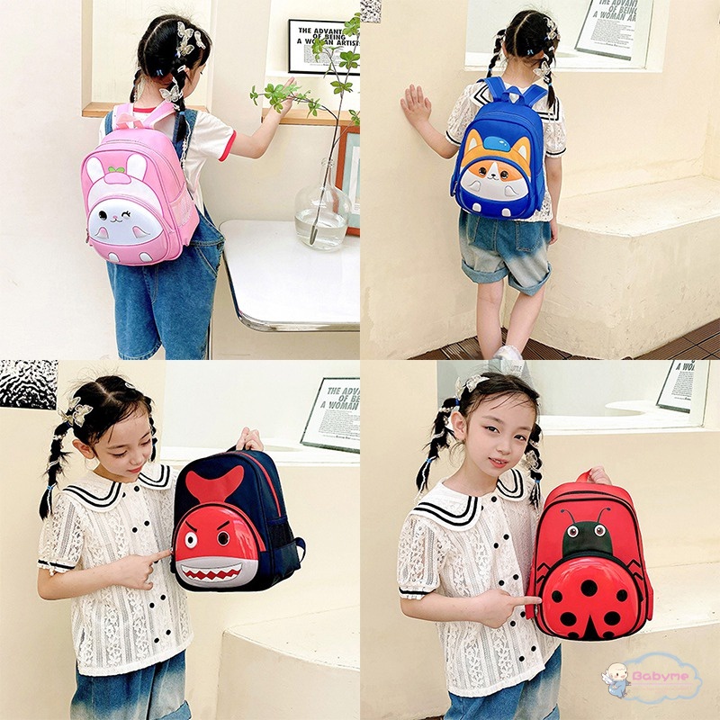 Balo Đi Học Sức Chứa Lớn In Họa Tiết Động Vật Hoạt Hình Sáng Tạo Cho Trẻ Mẫu Giáo